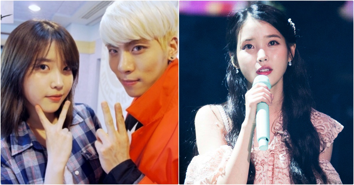 悼念逝世一周年…IU把麥克風換成湖水綠脫稿唱「SHINee鐘鉉」合作曲，女神：為思念的人而唱 IU、IU十週年、IU演唱會、李知恩、SHINee鐘鉉、鐘鉉一週年、憂鬱時鐘、致名字、一天的盡頭