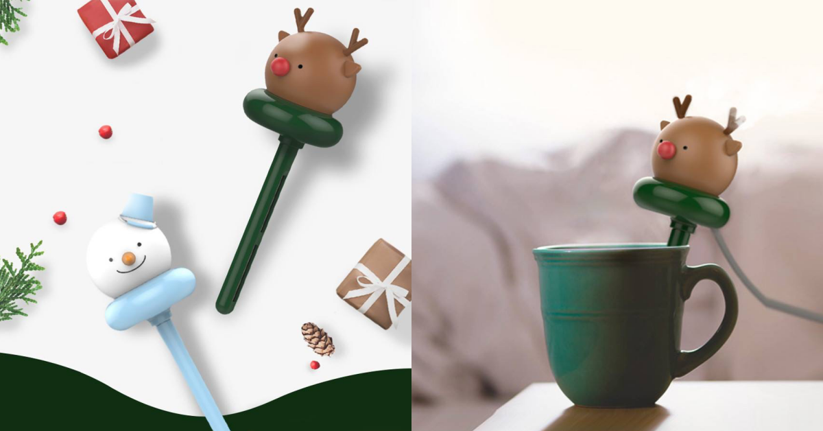 雖然台灣很濕，但還是想買！「雪人跟麋鹿加濕器」可愛到想要+1 韓國旅遊、加濕器、10x10