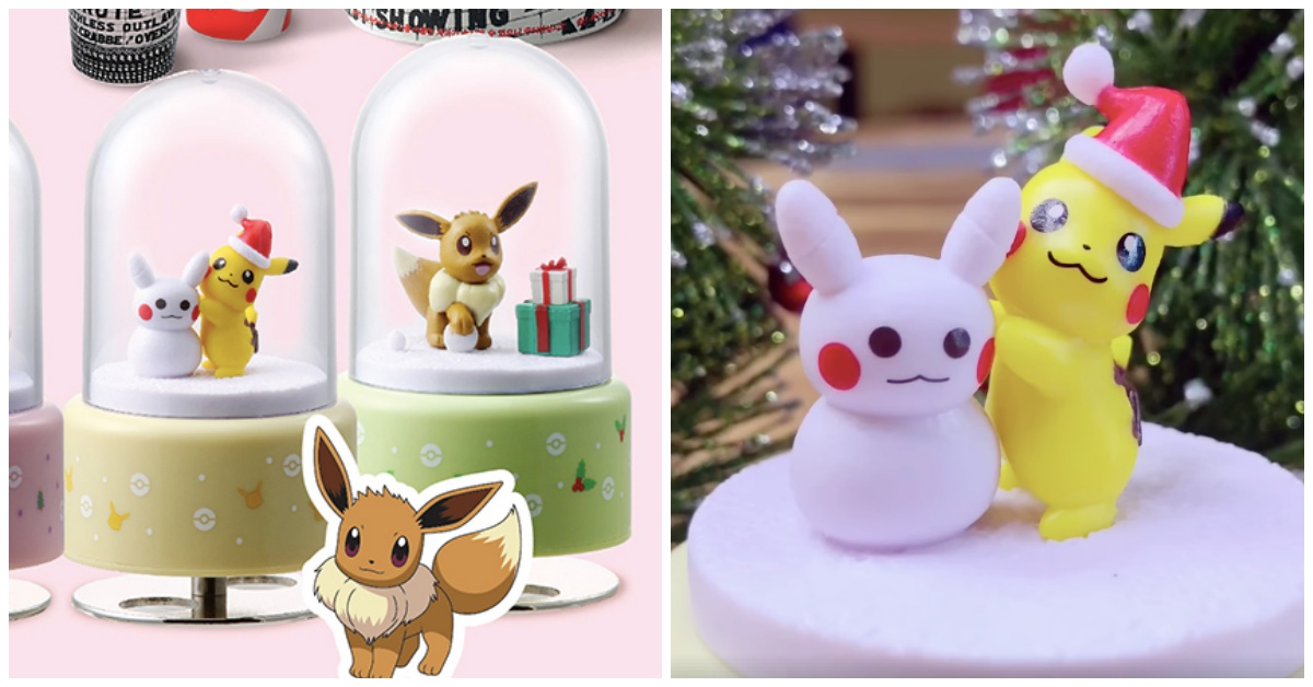 皮卡丘堆好雪人陪你一起過聖誕！韓國CGV電影院「精靈寶可夢音樂盒」套餐萌到心融化 韓國、電影院、CGV、爆米花套餐、精靈寶可夢、皮卡丘、音樂盒