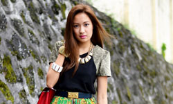 從頭到腳都要繽紛  菲律賓部落客Laureen Uy 穿搭、單品、流行、時尚、繽紛、菲律賓、部落客、Laureen Uy、鮮艷、繽紛