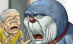 哆啦A夢變成筋肉人！崩壞系列這次高唱ㄤㄤㄤ    哆啦A夢、崩壞、惡搞、KUSO