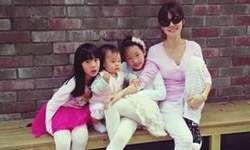 愛的母女裝一起來！女星都愛打造自己的Mini Me 母女裝、女星、Alessandra  Ambrosio、Katie Holmes、Suri