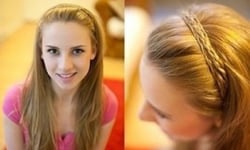 美麗變髮：5分鐘完成！清爽春夏髮帶系編髮 編髮、DIY、教學、髮帶、辮子