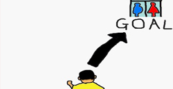 尿急憋不得快點讓我過！衝去廁所小遊戲    Passing the crowds