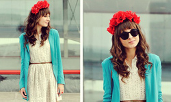 街拍剪貼簿：夏日繽紛花朵穿上身 街拍、花朵、夏日、穿搭