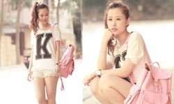 輕甜少女系正夯  香港部落客Mayo Wo 部落客、穿搭、街頭、香港、品牌