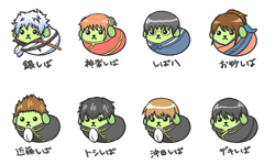 銀魂×小柴豆=萌度破表的銀豆！ 銀魂、小柴豆、萌、銀豆、動漫、日本、空知英秋、豆しば、影片、動畫、卡通