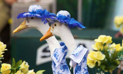 時尚不分國界  鴨子的變裝時尚秀 時尚、時裝週、格紋、和服、和服