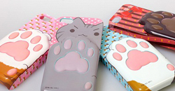 貓咪們的側面攻陷　ㄉㄨㄞ ㄉㄨㄞ肉墊手機殼    貓咪、手機殼、iphone5