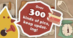 台灣自製貼圖　DecoSama超可愛貼圖輯       DecoSama、貼圖、插圖、插畫、App