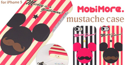 鬍子風正流行　畫龍點睛鬍子手機殼    鬍子、翹鬍子、手機殼、
