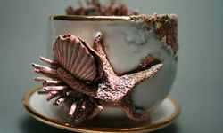 彷彿從海底打撈上岸  沉船感復古瓷器 陶瓷、藝術、神鬼奇航、深海閻王、瓷器