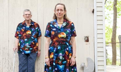 什麼是真愛？連穿35年情侶裝  真愛事件簿 真愛、情侶裝、Featherstone