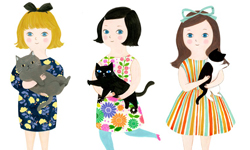 少女最喜歡的都在這裡！Hersberry的微甜法式插畫    Hersberry、插畫、韓國、少女