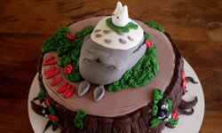 當龍貓住在蛋糕上！豆豆龍的愜意甜點時光    龍貓、豆豆龍、蛋糕、甜點