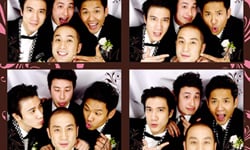 不怕新郎新娘沒空跟你拍照 婚禮大頭貼紀念照 大頭貼、婚禮、紀念照、新娘、新郎