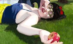 公主不是正妹會怎樣？迪士尼公主現代啟示錄 迪士尼、Disney、迪士尼公主、Disney Princesses、Alana Mays、童話、Modern Disney Heroines、插畫、藝術