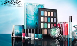 和愛麗兒悠遊海底世界 迪士尼小美人魚系列彩妝 彩妝、小美人魚、愛麗兒、珊瑚、指彩、眼影、香水、Kiss The Girl