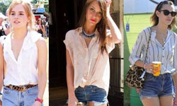 天天都當短褲一姊！  盛夏牛仔短褲這樣穿 牛仔、短褲、夏天、穿搭、蕾絲