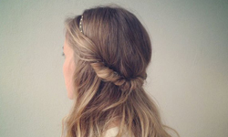 美麗變髮：女神感髮帶纏繞編髮 美髮、髮型、DIY、編髮、女神