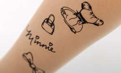 短褲的好夥伴！造型款刺青絲襪 刺青絲襪、短褲、絲襪、造型、迪士尼