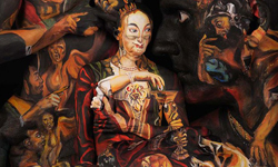 臉不是臉手不是手 人體畫布的終極形態 人體繪畫、彩繪、Chadwick Gray、Laura Spector、Museum Anatomy