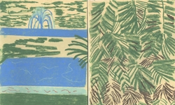 帶我去海邊！插畫家Anna Topuriya筆下的避暑勝地 插畫、海邊、避暑、陽光、棕櫚樹