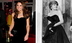 王妃穿搭比一比：黛安娜與凱特的英式優雅 英國、皇室、凱特、黛安娜、王妃、Royal、時裝、婚禮、晚禮服、時尚、穿搭