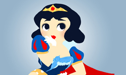 童話新勢力崛起 ─ 超級迪士尼公主 插畫、Aegis、迪士尼公主、Disney Princesses、童話、The Chubby Disney Princesses