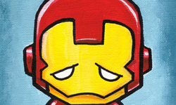 超級英雄的超級傷心事  Super Emo Friends系列插畫 插畫、J Salvador、Super Emo Friends、超級英雄、蜘蛛人