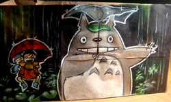 讓小孩愛上吃午餐！爸爸的手繪卡通紙袋 紙袋、午餐、手繪、卡通、