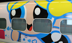 卡通列車啟航囉！老皮車掌親自為你服務  卡通列車、老皮、高鐵、阿寶、湯姆貓