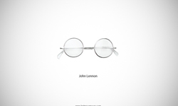 看到眼鏡就知道是誰  名人與他們的眼鏡 眼鏡、名人、伍迪·艾倫、湯姆克魯斯、艾爾頓·強、約翰·藍儂、奧黛麗赫本、哈利波特、藝術