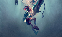 冒險之間的寧靜片段  唯美宮崎駿動畫插畫 宮崎駿、Miyazaki Hayao、動畫、Yaphleen、風之谷