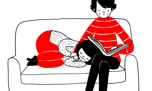 願意再次相信愛情的美好！11張童趣插畫看情侶暖心互動 Philippa Rice、英國、插畫、插畫家、可愛