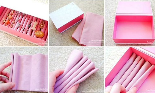 衣服摺一摺變首飾盒！女孩必學的飾品保存與收納技巧 首飾、飾品、項鍊、手鍊、耳環