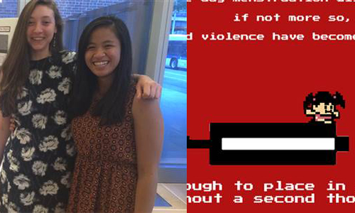 棉條也能拿來攻擊敵人？萌感十足的棉條電玩讓妳一直玩一直玩 棉條、Andy、Sophie、紐約、電玩、寫程式、 Girls Who Code、美國、高中生、8位元