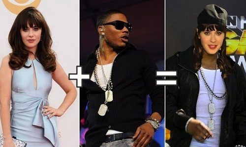 你看過玩饒舌的俏妞柔伊嗎？超詭異明星換裝遊戲大亂鬥 換裝、惡搞、PS、合成、搞笑