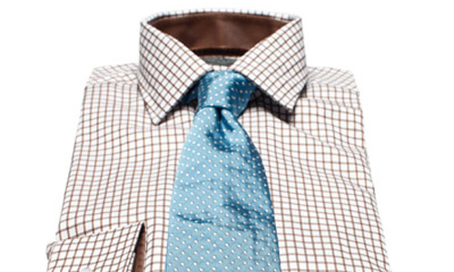潮男必學！4種襯衫與領帶色彩搭配推薦 GQ、襯衫、領帶、格子襯衫、圖形混搭