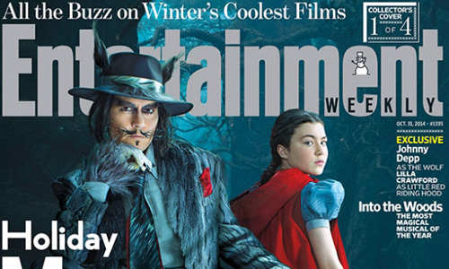 妞快報：強哥扮大野狼長這樣！《魔法黑森林》8位要角登雜誌封面  強尼戴普、妞快報、拜訪森林、雜誌