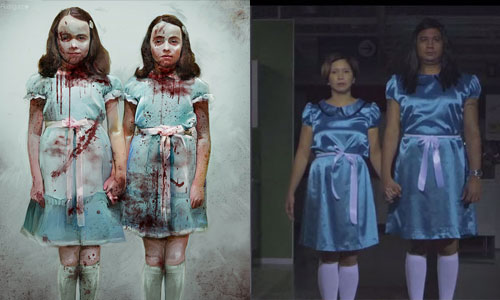 恐怖雙胞胎的真實身分是？IKEA模仿經典恐怖片橋段慶祝萬聖節 IKEA、恐怖、經典、雙胞胎、鬼店