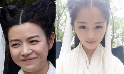 比女主角還漂亮會不會太超過？替身vs.本尊相似度大PK 替身、本尊、PK、劉詩詩、陳怡蓉