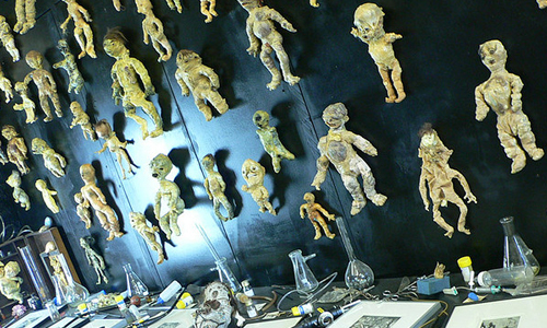 宛如活屍製造場！藝術家用動物製人形標本 獵奇、獵奇妞、恐怖、噁心、Ludovic Levasseur