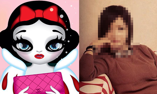 迪士尼版大眼娃娃！畫如其人的韓國正妹藝術家 Mari Kim、大眼娃娃、Eyedoll、小布娃娃、韓國