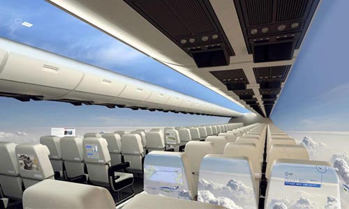 十年後的飛機長這樣！你敢乘上透明飛機嗎？ 飛機、透明、CPI、高科技、OLED