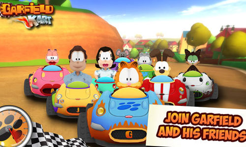率眾狂飆卡丁車！加菲貓賽車App《Garfield Kart》 App、加菲貓、卡通、卡丁車、賽車遊戲
