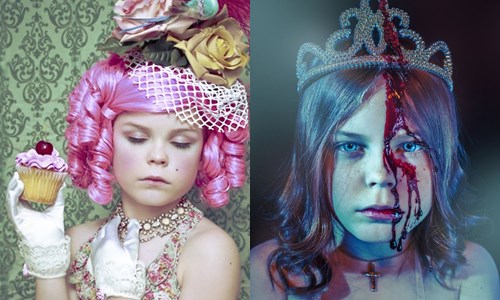 9歲蘿莉化身魔女嘉莉！攝影師媽媽為養女拍出夢幻Cosplay照 蘿莉、9歲、攝影、攝影集、養女、領養、Cosplay、Alice Lewis、Kelly Lewis