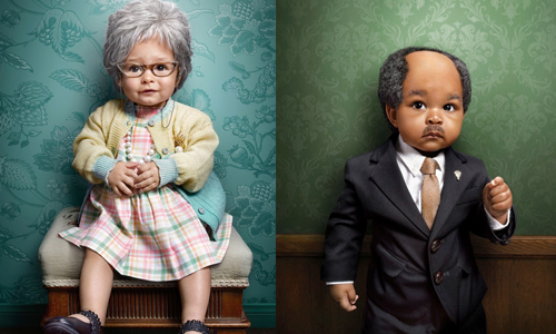 《班傑明的奇幻旅程》續集？看6位Q版爺奶如何逆齡成長... Zachary Scott、班傑明的奇幻旅程、紐約時報、老、孩童、古著、白襪、復古、old school、Q版、藝術