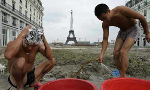 連城市都能山寨才叫極致！中國杭州出現超仿真巴黎 城市、山寨、巴黎、天都城、Aly Song