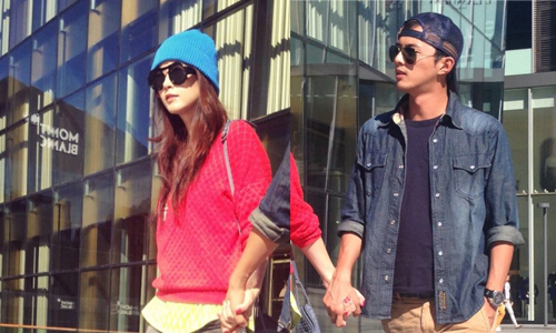 妞快報：比一丈紅更狠！華妃光棍節曬恩愛閃瞎網友 妞快報、蔣欣、葉祖新、甄嬛傳、華妃、十爺、微博、放閃、合照、光棍節